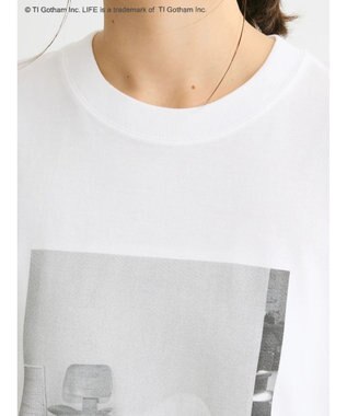 Green Parks ＬＩＦＥ　猫フォトＴシャツ White