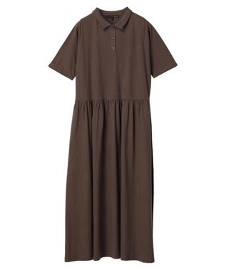 Green Parks ・ＳＵＧＡＲ　ＳＰＯＯＮ　ポロカットワンピース Brown