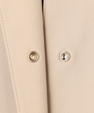 J.PRESS LADIES ドライツイルストレッチ ステンカラー コート ベージュ系