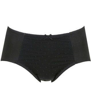 Wing ジュニア サニタリーショーツ 多い日・ナイト用 羽付きナプキンに対応  ナプキンがフィットしやすい 大きめの防水布 はきこみ丈あさめ 生理用ショーツ RJ4404 ウイング／ワコール ブラック