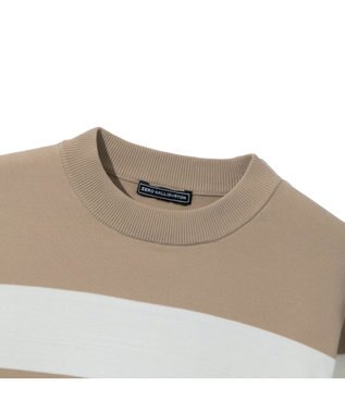 ZERO HALLIBURTON 【セットアップ可能】 ホールガーメントモックネックロングシャツセーター ZHG-W4A 7b 82878 ゴルフウェア ベージュ