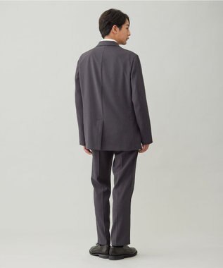 UNFILO MENS 【OCEANS 雑誌・web・YouTube 掲載】WOOL TOUCH 機能美ジャケット【東レ開発のウール見え高機能素材】 チャコール