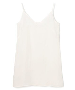 BEIGE， AXI / 刺繍ステッチ ドルマンロングドレス Ecru