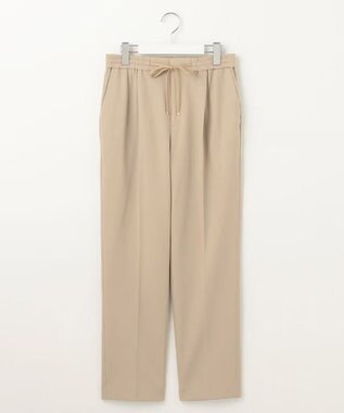 自由区 S ライトフィールジャージータックテーパード パンツ [新色]ベージュⅡ