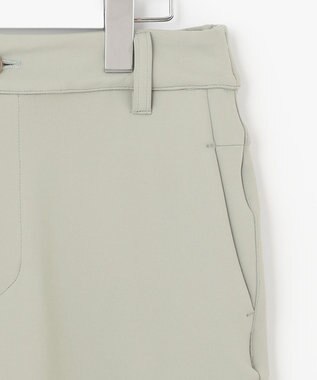 23区GOLF 【WOMEN】【23Fondation/WEB&一部店舗限定】ソフトダンボールニット フレアパンツ モスグリーン系