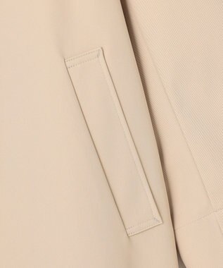 J.PRESS LADIES ドライツイルストレッチ ステンカラー コート ベージュ系