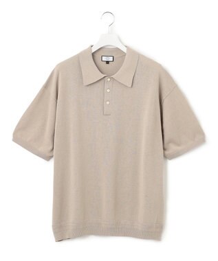 J.PRESS YORK STREET 【UNISEX】リラックス ニットポロシャツ