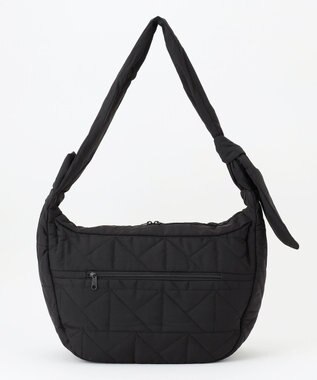 LA BAGAGERIE 【maison vert】 【超軽量！】キルティングショルダーバッグ ブラック