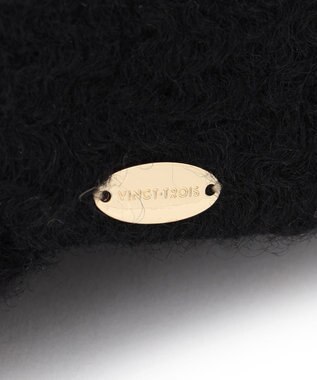 23区 プードルボア キャップ ブラック系