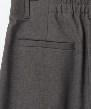 組曲 【加藤ローサさん着用】ハンサムツイルカーヴィーパンツ チャコールグレー系