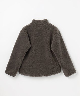 J.PRESS KIDS 【140-170cm】スタンドカラー ボア ブルゾン ブラウン系