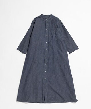 LENO DUNGAREES ONE PEACE / ダンガリーワンピース INDIGO