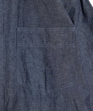 LENO DUNGAREES ONE PEACE / ダンガリーワンピース INDIGO