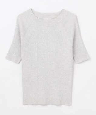 ANY ラメリブニット シルバー