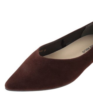 AMERICAN HOLIC 【整履き】ポインテッドトゥパンプス Brown