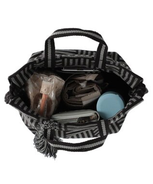 ROOTOTE 1241【巾着タイプ】LT.デリ.エスニックパターン-A 01：プレイド