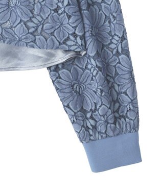 YECCA VECCA [2SET]キャミレイヤードレースシャツ Blue