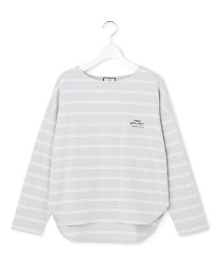 J.PRESS YORK STREET 【WOMEN】ボーダードルマンスリーブ バスクシャツ