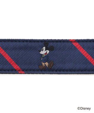 J.PRESS MEN 【DISNEY COLLECTION】アイビー ベルト / ミッキーマウス ワイン系1