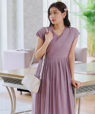 Tiaclasse 【2way/肩紐2TYPE】ちょうどいいサイズのショルダーミニバッグ グレージュ