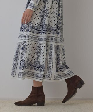 GRACE CONTINENTAL バンダナプリントシャツワンピース キナリ