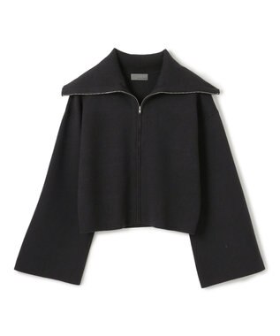 uncrave カシミヤブレンドニット ジップアップブルゾン