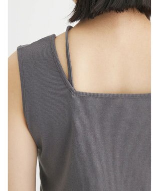 Green Parks マルチストラップテレコタンク Charcoal Gray