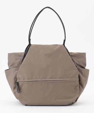 Y'SACCS 【MIPAN regen】ふんわりタックトート　Mサイズ グレージュ