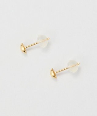 Phoebe 【K10】プチオーバルピアス/BOXつき ゴールド