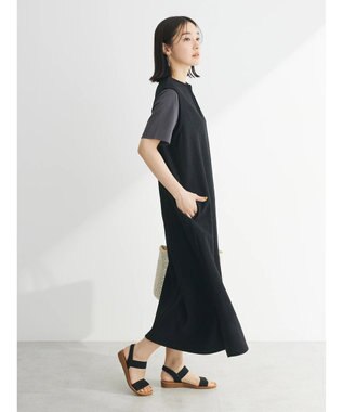 Green Parks カットＪＱキーネックジャンスカ Black