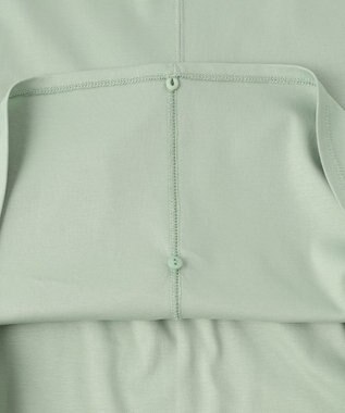 J.PRESS LADIES L 【2WAY】コットンスムース フレンチスリーブ カットソー ソフトグリーン系