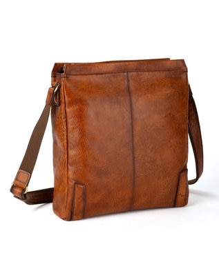  LO HOMME PRESSE アルカイック 本革 日本製 ショルダーバッグ 縦型 71862 ロ・オム・プレッセ