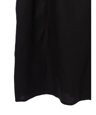 earth music&ecology リサイクルポリエステルブレンドキャミワンピース Black