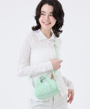 LeSportsac SHEEN MINI DUFFEL/クラウディーセージ