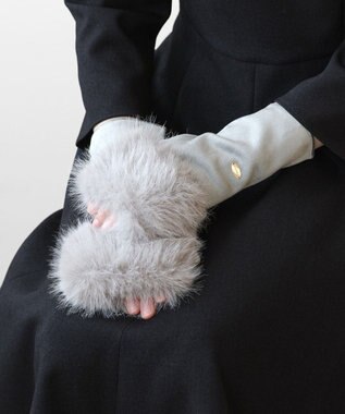 TOCCA FAKE SUEDE FUR HANDWARMER 手袋