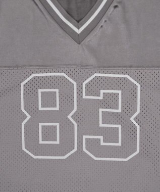 WEGO ゲームナンバリングサテンショートT ライトグレー