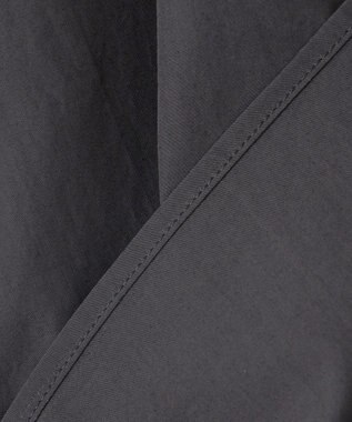 BEIGE， 【洗える・GISELe 6月号掲載】MALLOW / バックリボンコットンノースリーブブラウス Slate