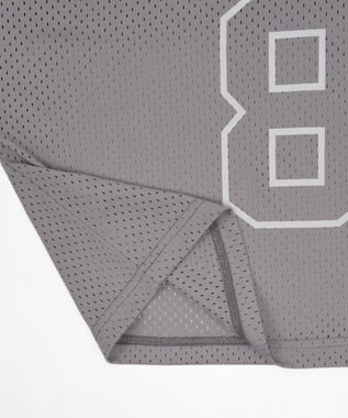 WEGO ゲームナンバリングサテンショートT ライトグレー