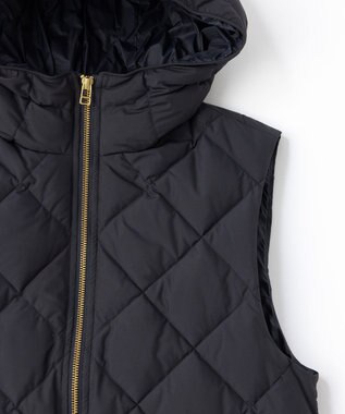 UNFILO 【TAION×UNFILO】フード付き ジレ ネイビー