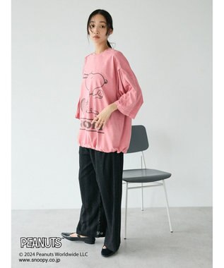 CRAFT STANDARD BOUTIQUE 【ユニセックス】PEANUTS/スヌーピー ゲームシャツTEE Pink