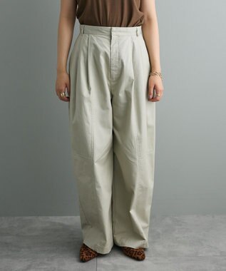 CRAFT STANDARD BOUTIQUE ワイドカーブチノパンツ Light Gray