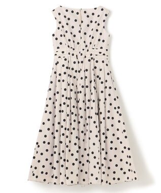 TOCCA 【再入荷！sweet掲載】【洗える・消臭】POLKA RAIN ドット柄ドレス ベージュ系5