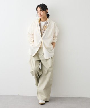 CRAFT STANDARD BOUTIQUE ワイドカーブチノパンツ Light Gray
