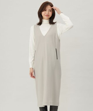 T/W シャブレーツイル ジャンパースカート / J.PRESS LADIES S