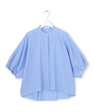 ICB L ソフトコットンローン シャツブラウス