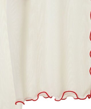 Green Parks Ｍｉｆｆｙ／シアー配色プルオーバー Ivory