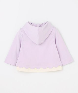 組曲 KIDS 【80-90㎝】LOVE Parent パーカー ラベンダー系