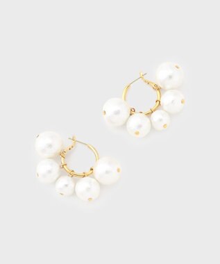 GRACE CONTINENTAL Moy Paris Bubble Hoop ピアス ゴールド