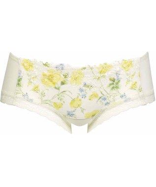 WACOAL ボーイレングス ショーツ 【リボンブラ 脇すっきり】 BRB433とペア はきこみ丈あさめ ナイロンベア天竺素材(バック) レディース PRA633 /ワコール