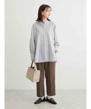 Green Parks きれいシルエットパンツ Khaki